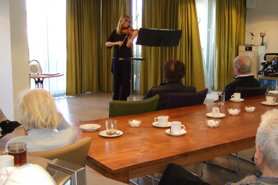 Muziek concert zorgcentrum 
